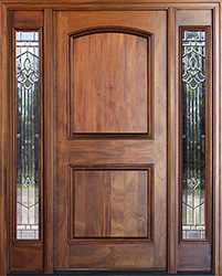 PFC-2Panel Chestnut Majestic Glass